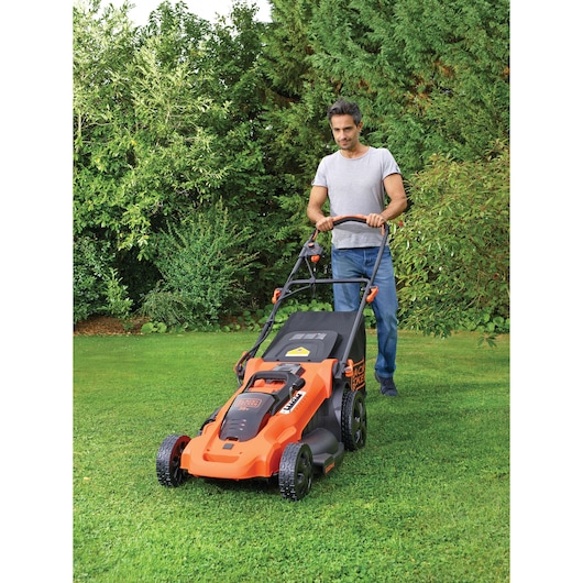 48cm 36V Lithium-ion Cordless Autosense Mower with 2 batteries