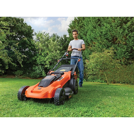 48cm 36V Lithium-ion Cordless Autosense Mower with 2 batteries