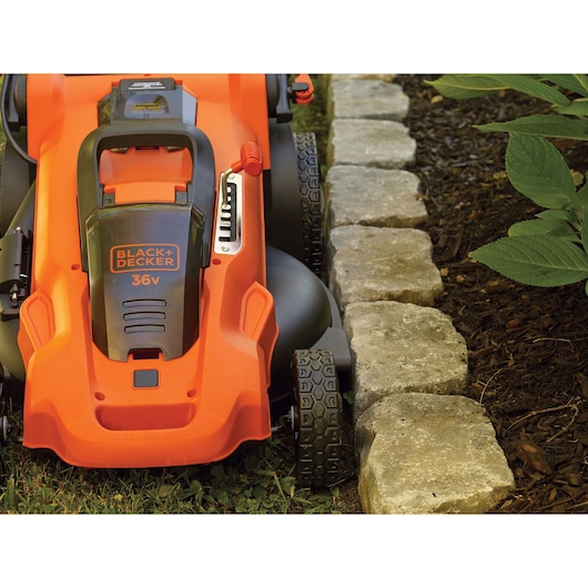 48cm 36V Lithium-ion Cordless Autosense Mower with 2 batteries