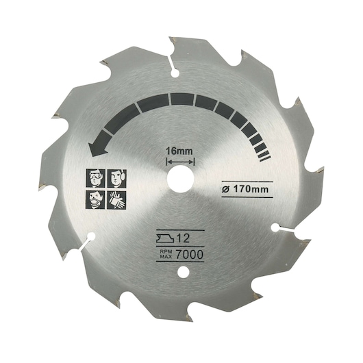 1250W 66mm Circular Saw With Kit Box