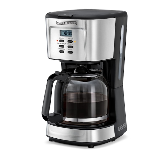 900W 12 Cup Programmable Coffee Maker