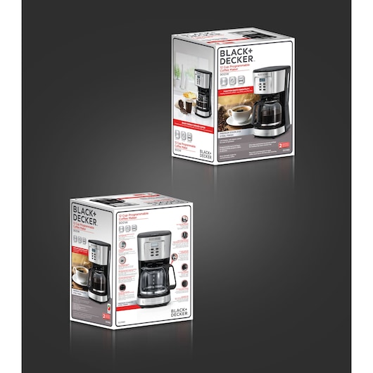 900W 12 Cup Programmable Coffee Maker