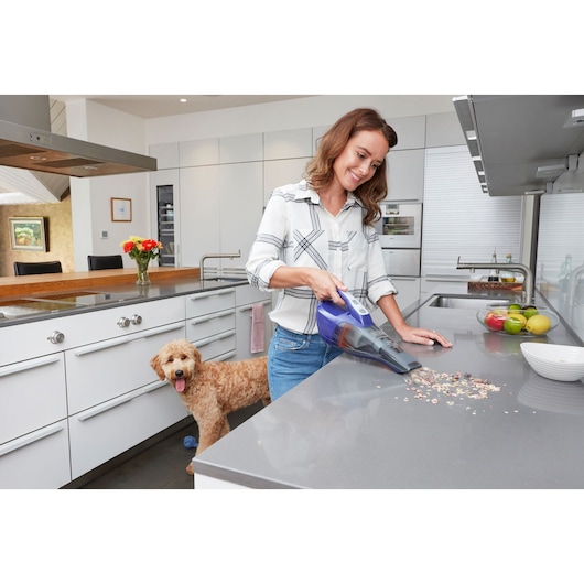 12V 1.5Ah Cordless dustbuster® Hand Vacuum With Pet Powered Brush