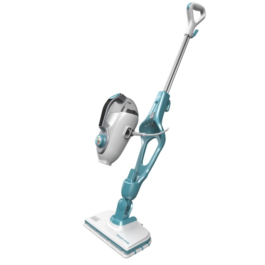 1600W 2in1 Steam-Mop with 6 Accessories