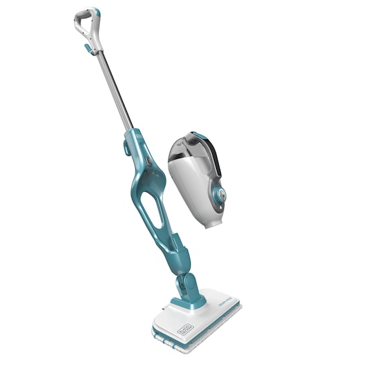 1600W 2in1 Steam-Mop with 6 Accessories