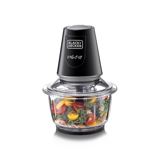 400W Vertical Chopper With Glass Bowl