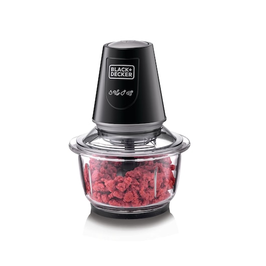 400W Vertical Chopper With Glass Bowl