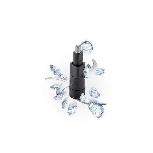 400W Vertical Chopper With Glass Bowl
