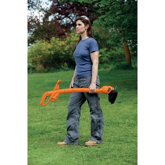 350w Corded STRIMMER® 25cm String Trimmer with Extra Spool