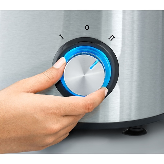 800W Full Apple Juice Extractor - Stainless Steel