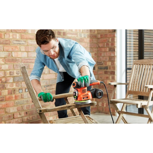 220W Autoselect® 4 in 1 Multi Sander with 6 Accessories