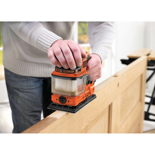 270W DUOSAND™ 1/3 Sheet Sander with 7 Accessories in a Kitbox