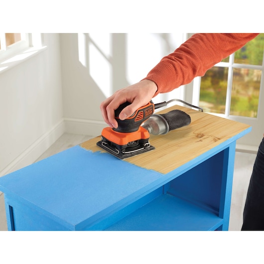 220W Paddle Switch Quarter Sheet Finishing Sander