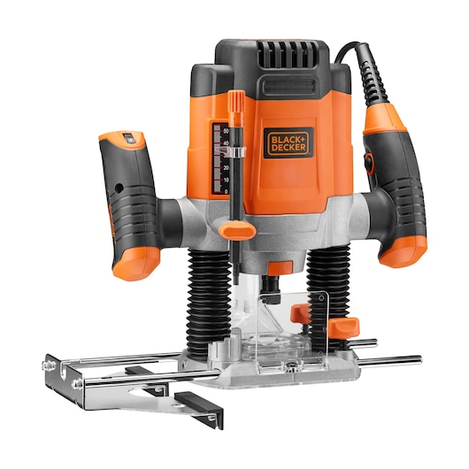 1200W 6.35mm Plunge Router With 6 Accessories