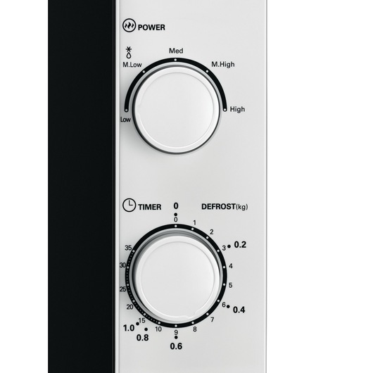 20 Ltr Microwave Oven (Black) (for KSA, 60Hz)