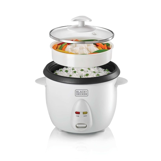 1.0 Ltr. Non Stick Rice Cooker with Glass Lid