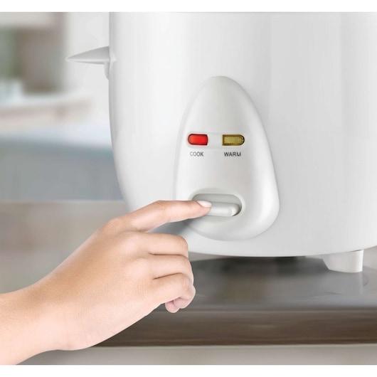 1.0 Ltr. Non Stick Rice Cooker with Glass Lid