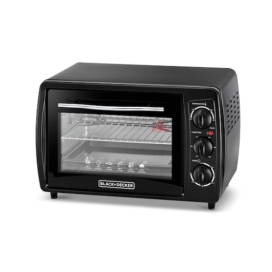 19L Toaster Oven with Double Glass and Rotisserie