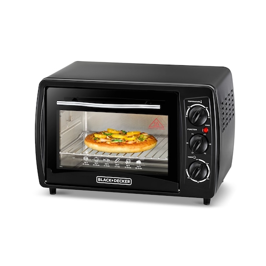 19L Toaster Oven with Double Glass and Rotisserie