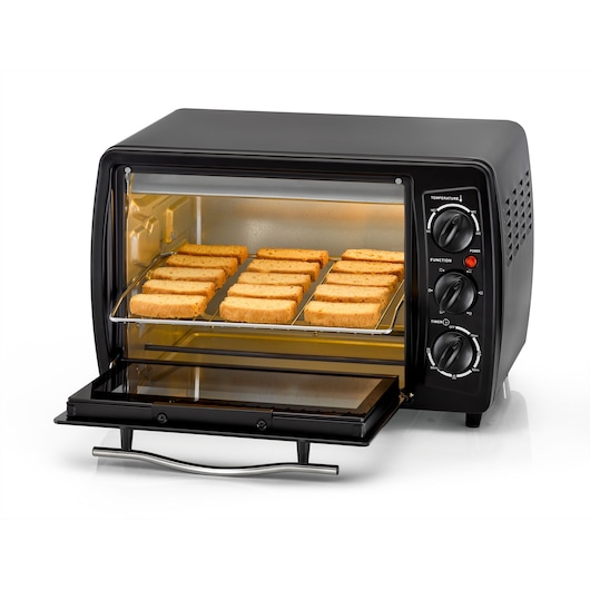 19L Toaster Oven with Double Glass and Rotisserie