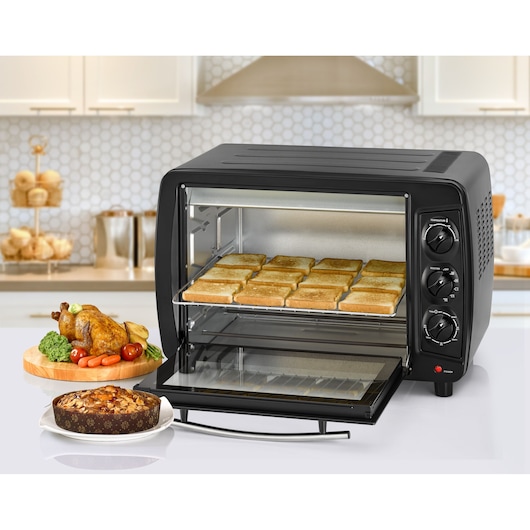 35L Toaster Oven with Double Glass and Rotisserie