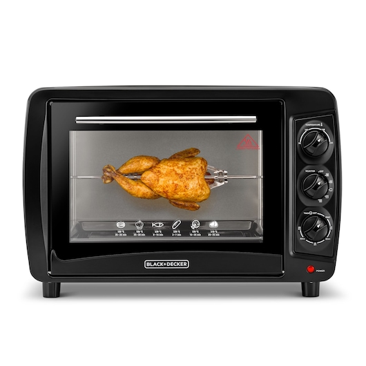 35L Toaster Oven with Double Glass and Rotisserie