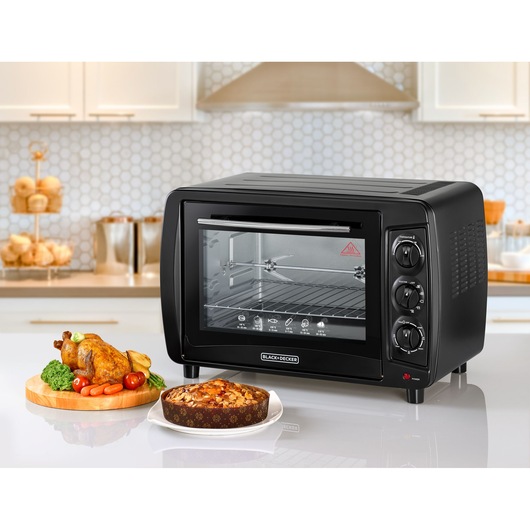 35L Toaster Oven with Double Glass and Rotisserie