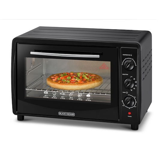 45L Toaster Oven with Double Glass and Rotisserie