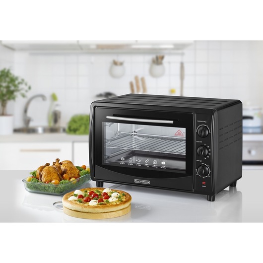 45L Toaster Oven with Double Glass and Rotisserie