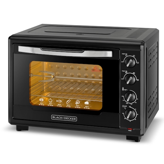 55L Toaster Oven with Double Glass and Rotisserie