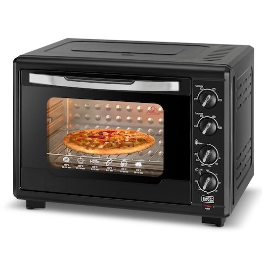 55L Toaster Oven with Double Glass and Rotisserie