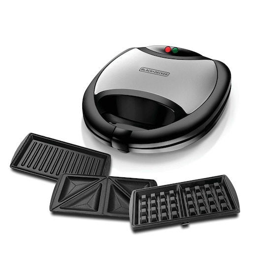 2 slice Multiplate Sandwich + Grill + Waffle maker