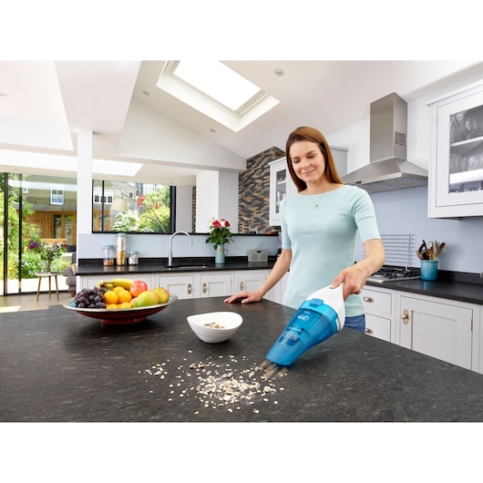 3.6V (5.4Wh) Wet & Dry Dustbuster Cordless Hand Vacuum + Accessories
