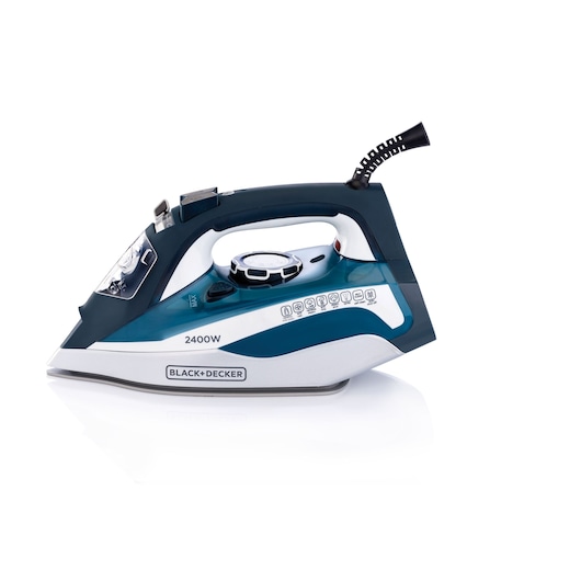 2400W MPP+ Steam Iron with Auto Shutoff and Ceramic Soleplate