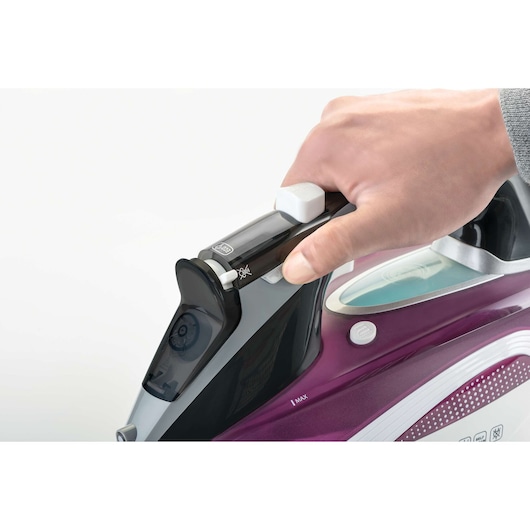 2800W Digital Steam Iron with Auto Shutoff and Anodized Soleplate