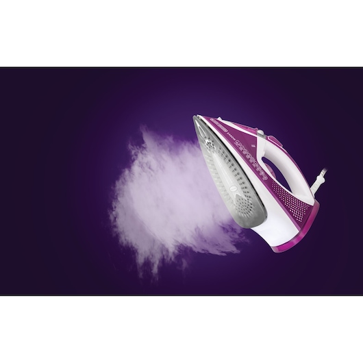 2400W MPP+ Steam Iron with Auto Shutoff and Ceramic Soleplate