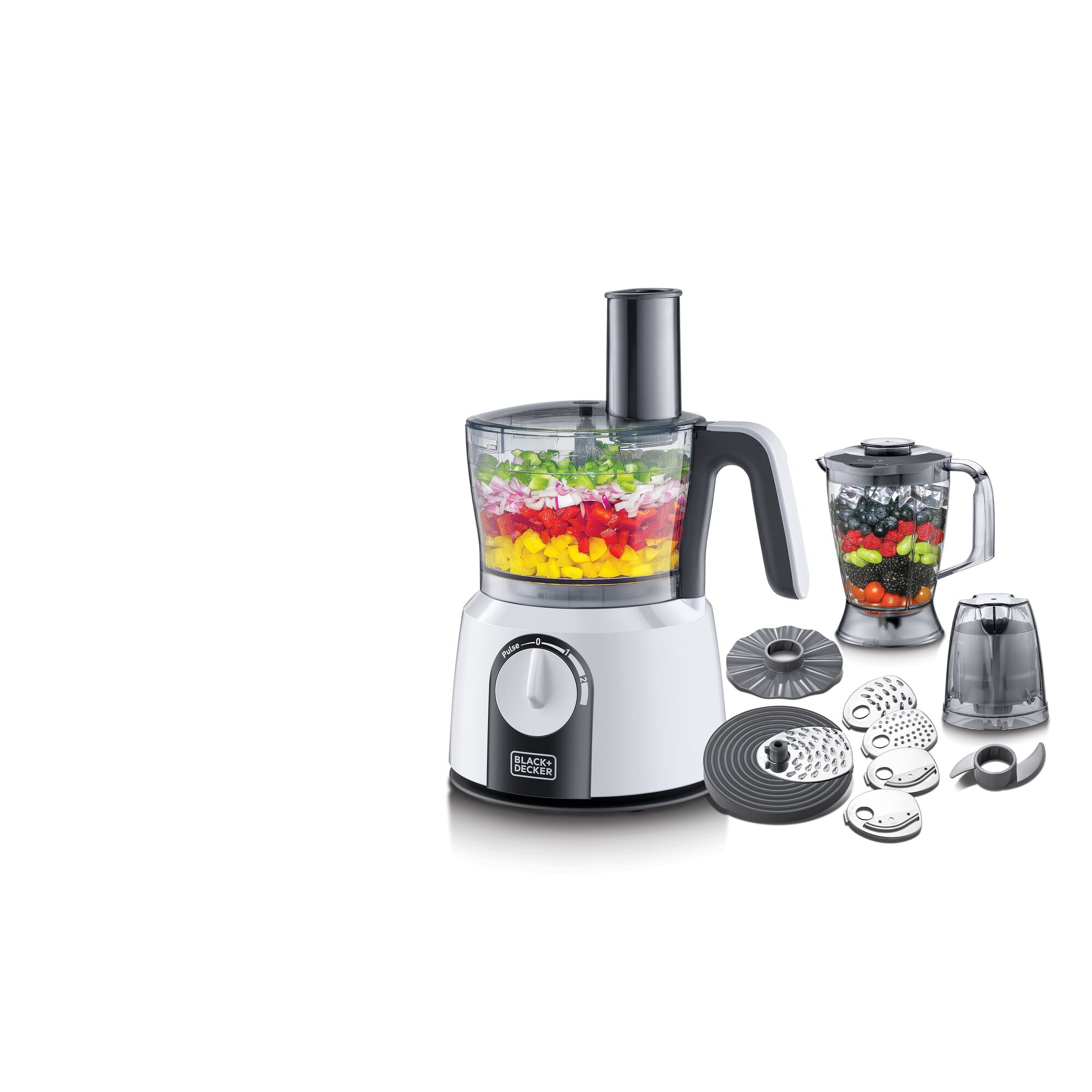 1000W Food Processor - 32 Functions | BLACK+DECKER