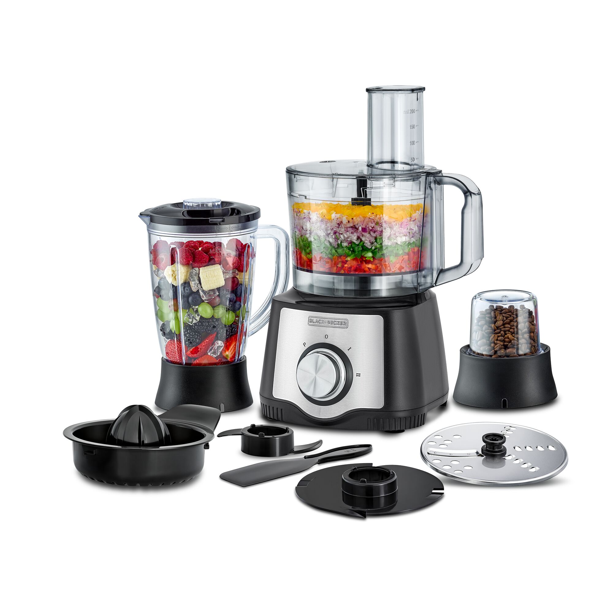 مجموعة محضرة طعام بلاك آند ديكر Food Processor FX650-B5