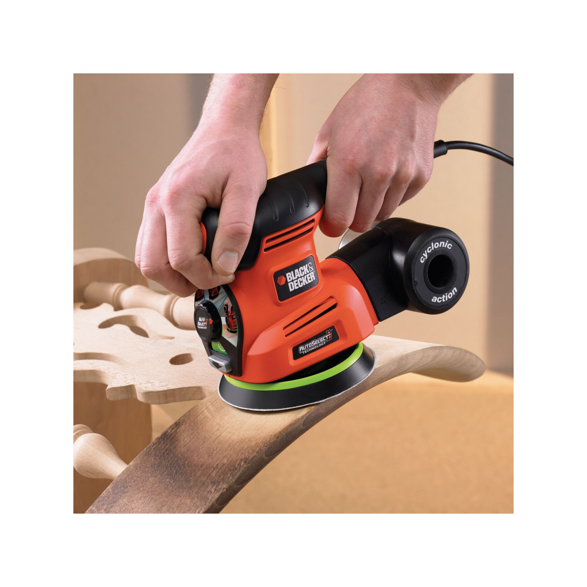 Black and on sale decker cyclone sander