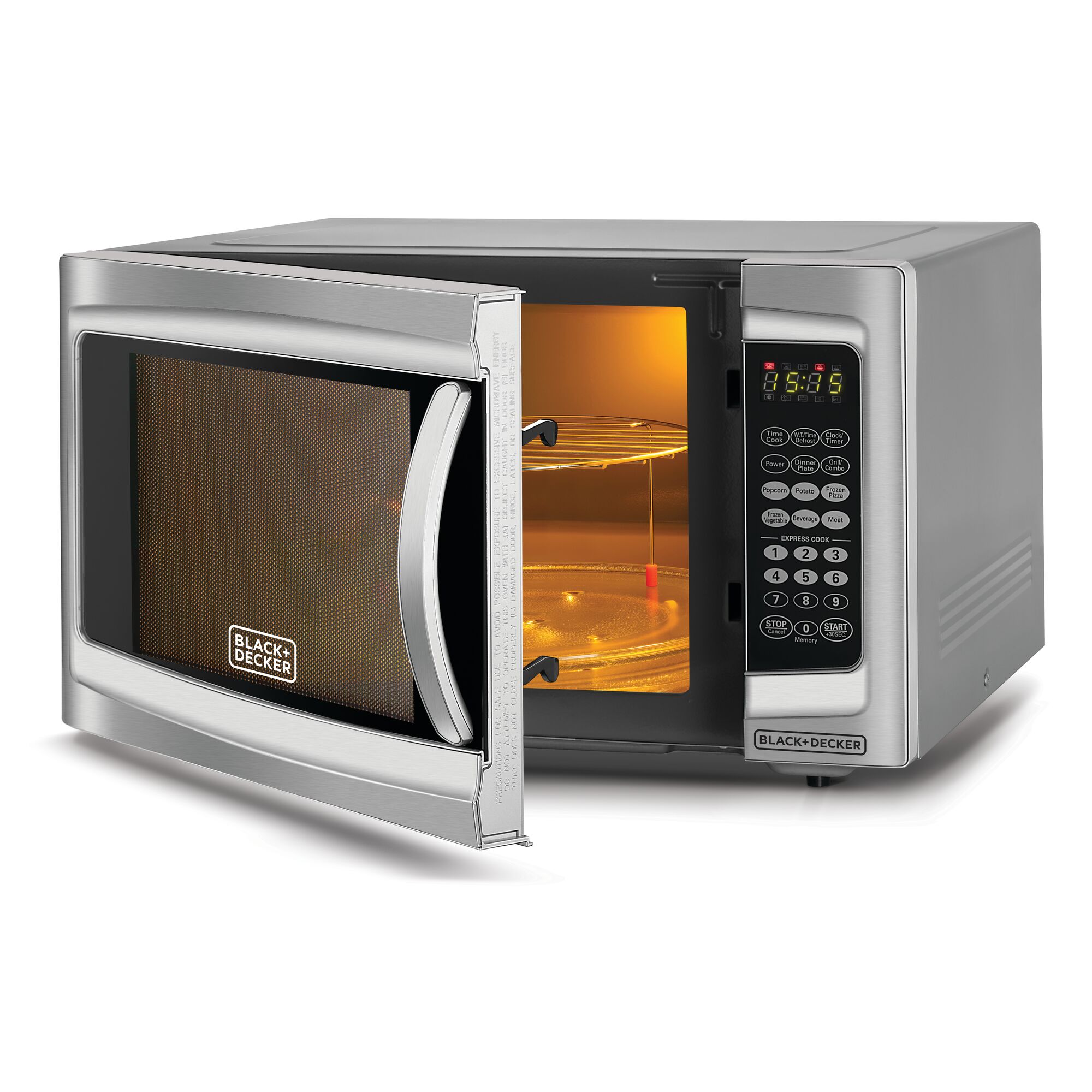 black and decker microwave 30l