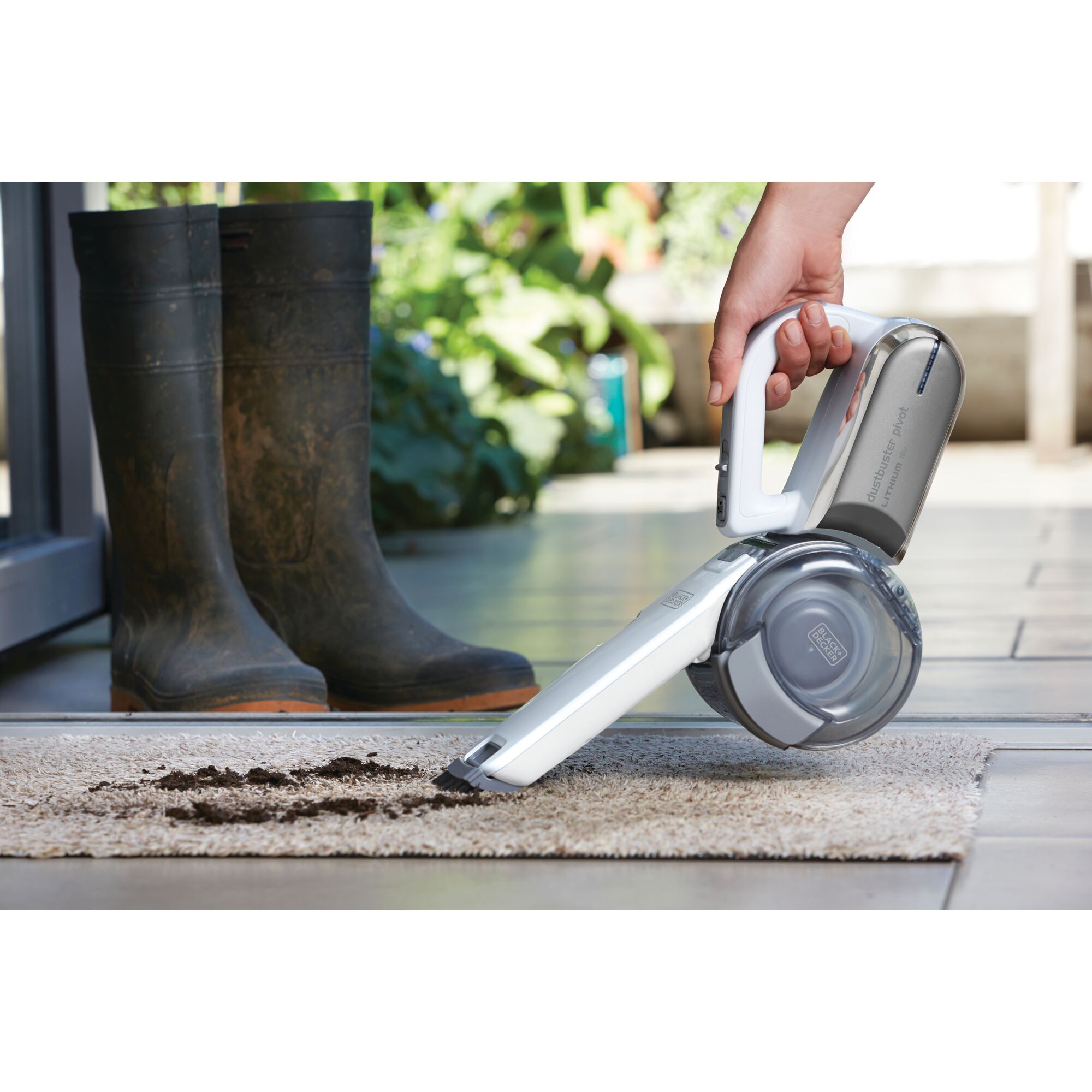 18V Cordless dustbuster® Pivot Hand 