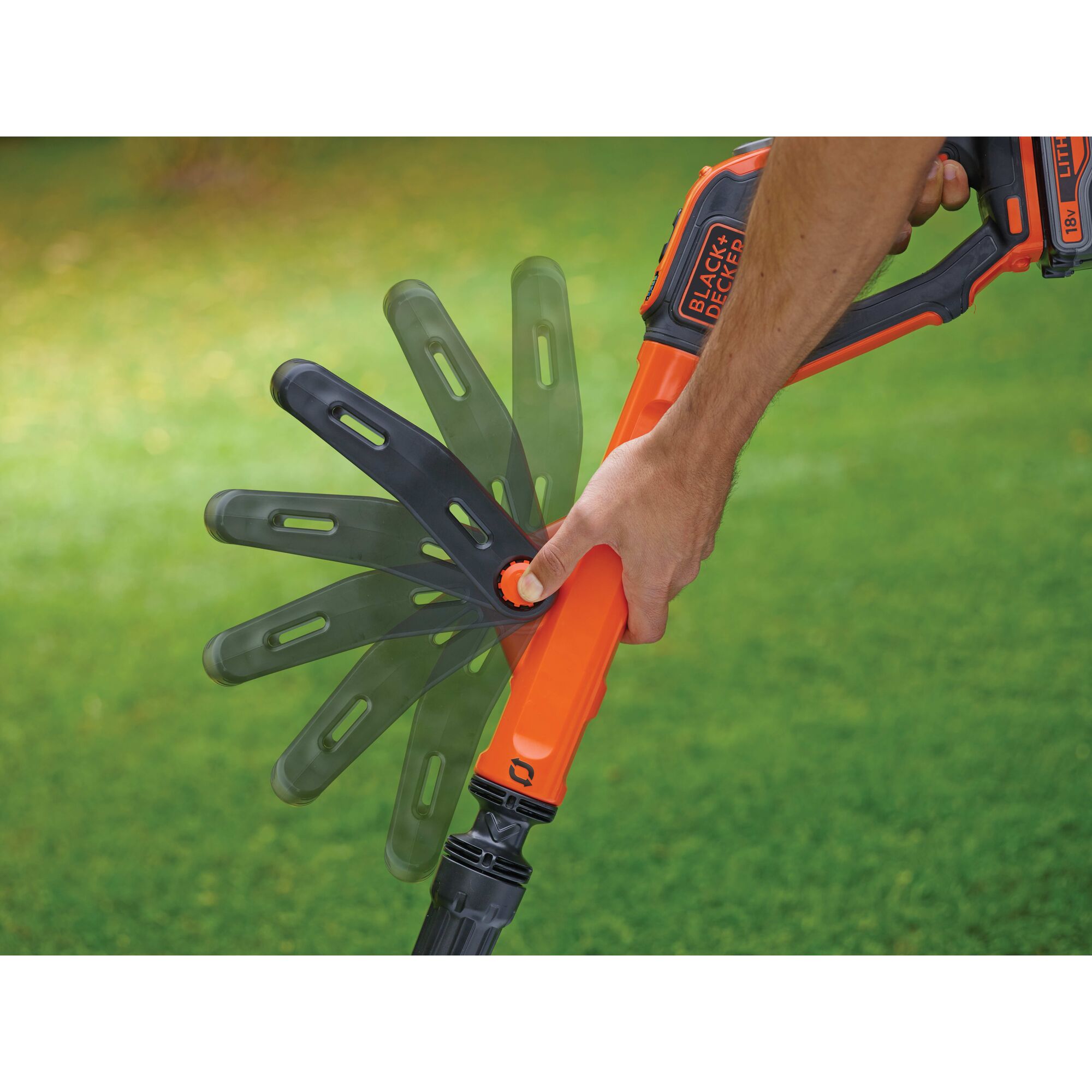 Black decker sales 18v trimmer
